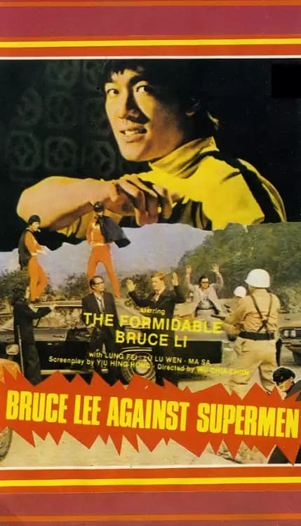 Plakat filmu: Bruce Lee kontra Supermen