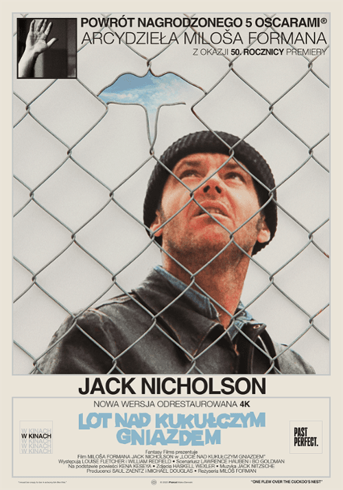 Plakat filmu: Lot nad kukułczym gniazdem