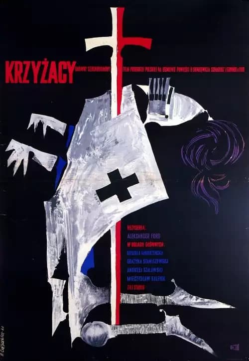 Plakat filmu: Krzyżacy