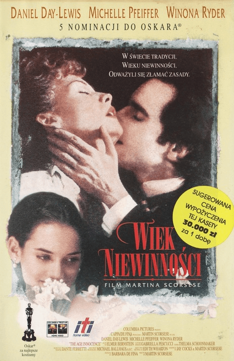 Plakat filmu: Wiek niewinności