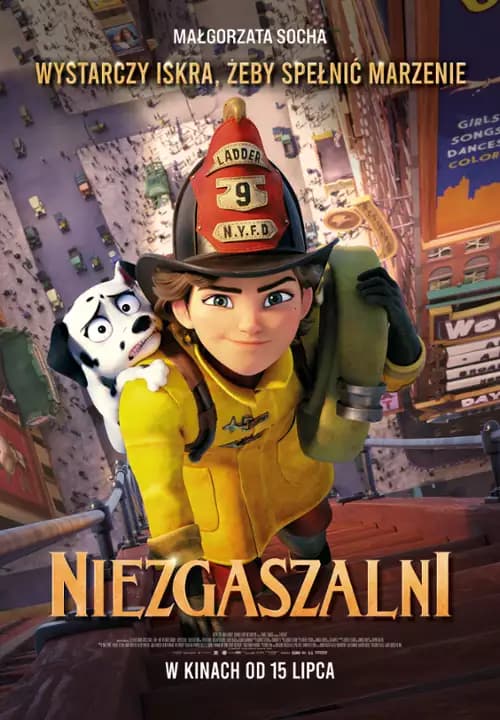 Plakat filmu: Niezgaszalni