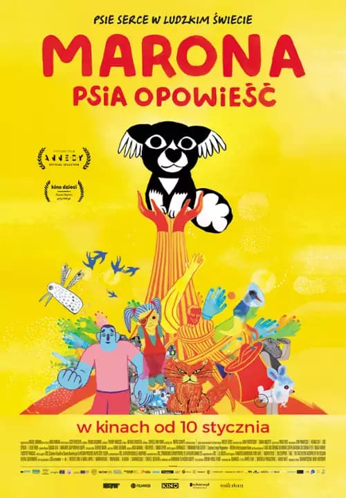 Plakat filmu: Marona - psia opowieść