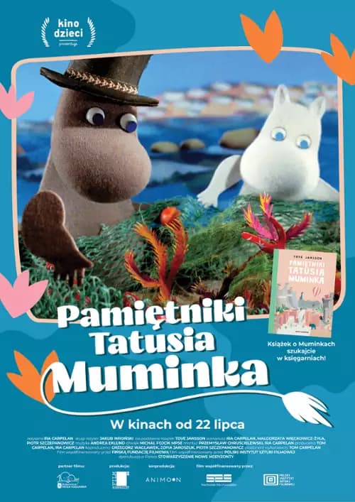 Plakat filmu: Pamiętniki Tatusia Muminka