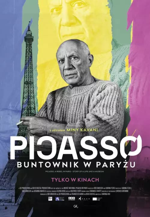 Plakat filmu: Picasso. Buntownik w Paryżu