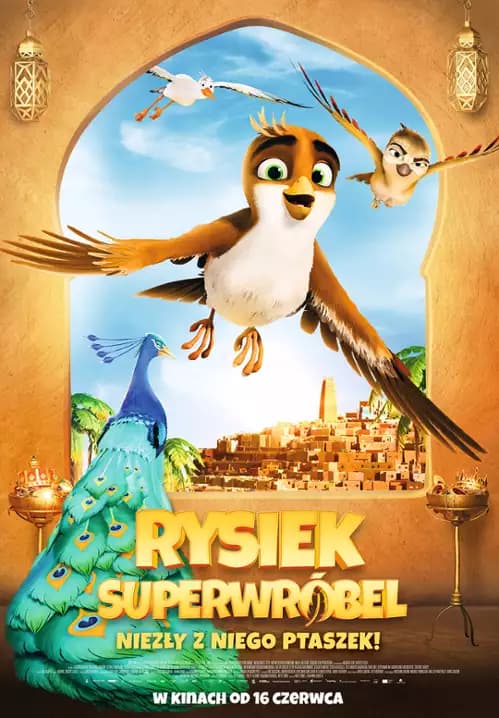Plakat filmu: Rysiek superwróbel