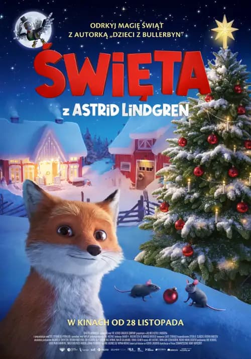 Plakat filmu: Święta z Astrid Lindgren