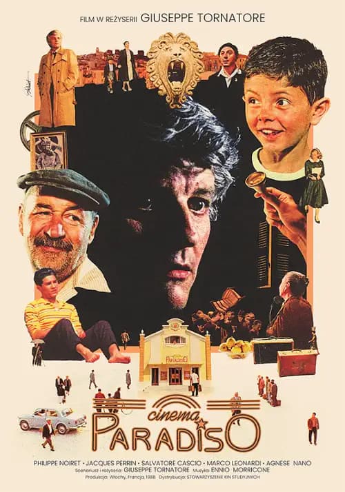 Plakat filmu: Cinema Paradiso