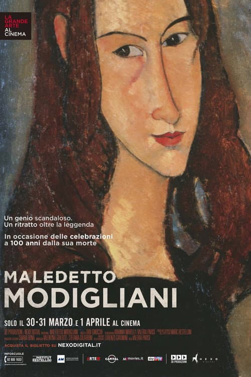 Plakat filmu: Maledetto Modigliani