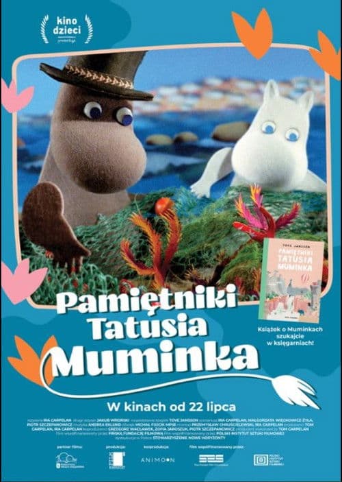 Plakat filmu: Pamiętniki Tatusia Muminka