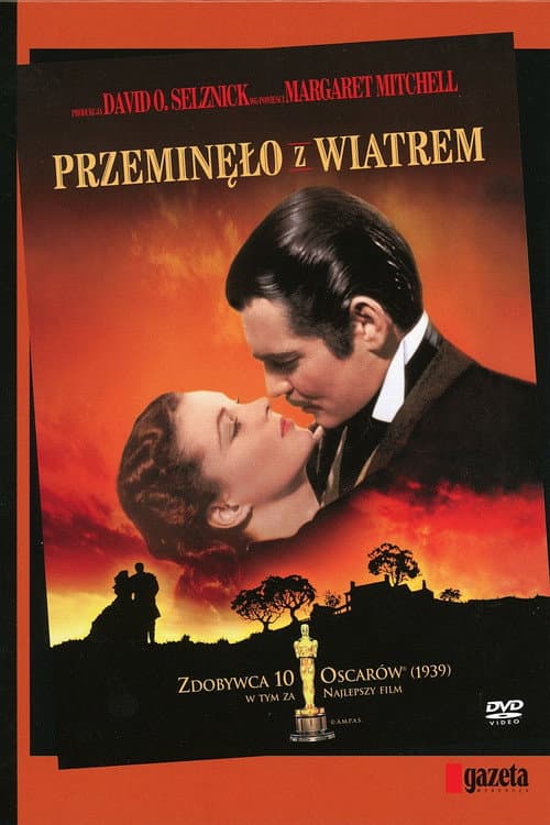 Plakat filmu: Przeminęło z wiatrem