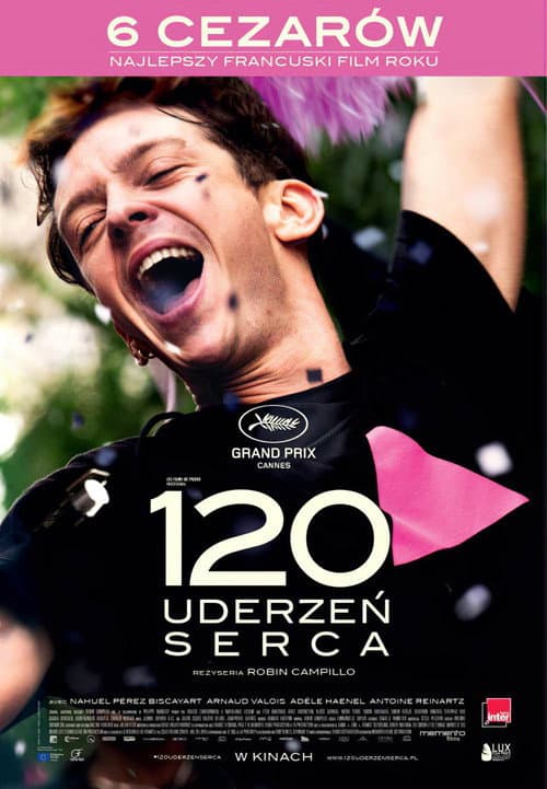 Plakat filmu: 120 uderzeń serca