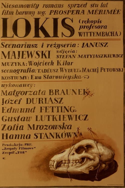 Plakat filmu: Lokis: Rękopis profesora Wittembacha
