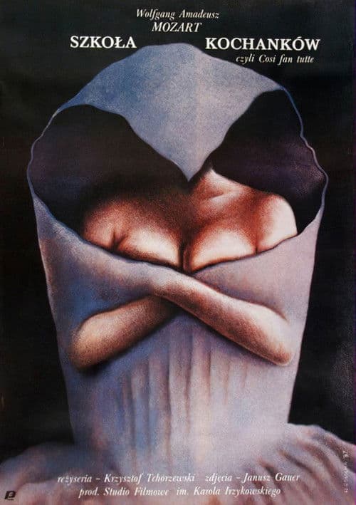 Plakat filmu: Szkola kochanków, czyli Cosi fan tutte