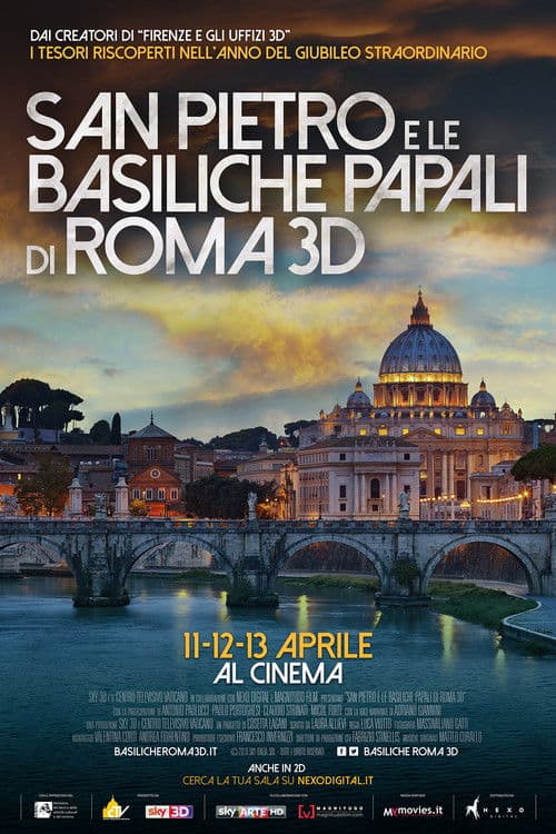 Plakat filmu: San Pietro e le Basiliche Papali di Roma