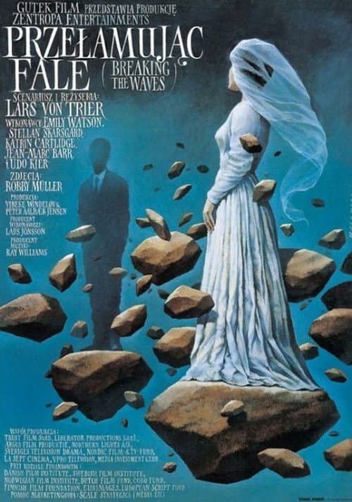 Plakat filmu: Przełamując fale