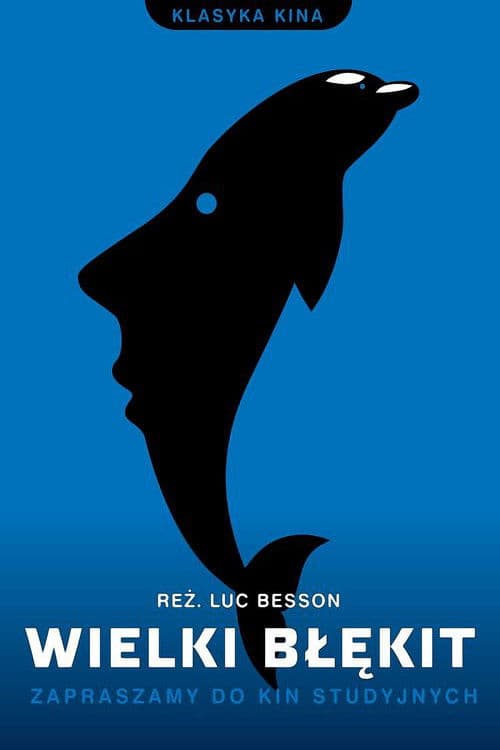 Plakat filmu: Wielki błękit