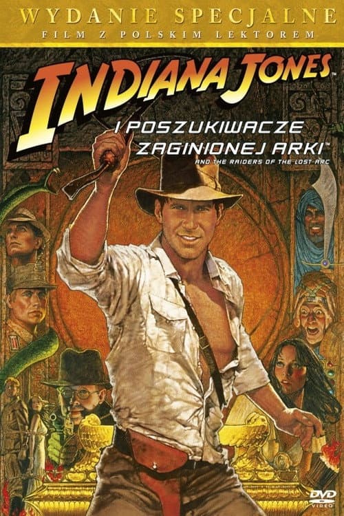 Plakat filmu: Indiana Jones i poszukiwacze zaginionej Arki