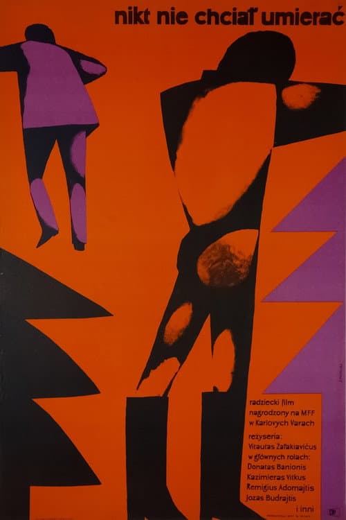 Plakat filmu: Niekas nenorėjo mirti