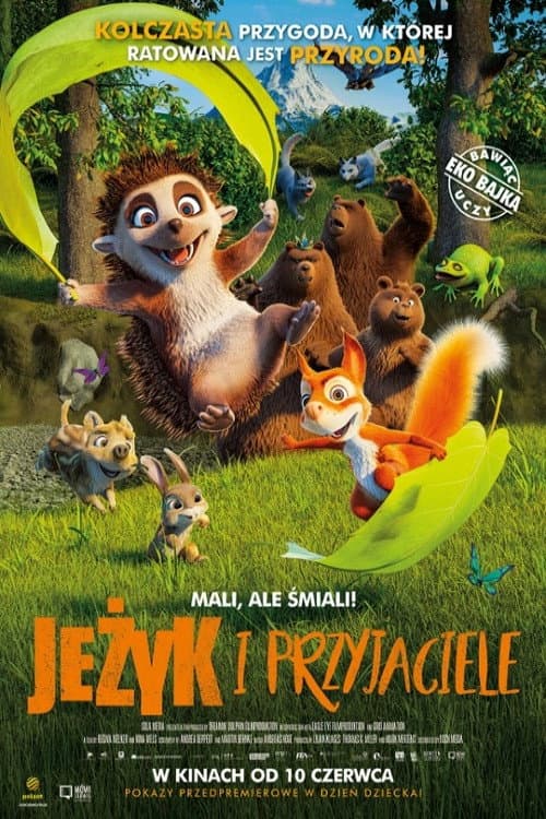 Plakat filmu: Jeżyk i przyjaciele
