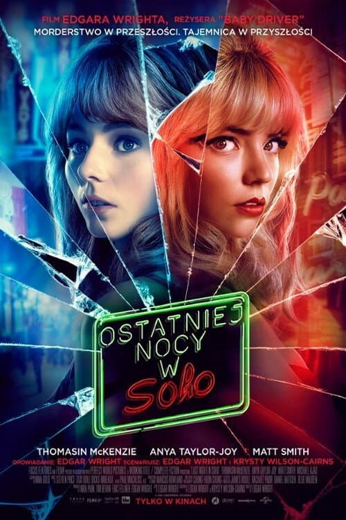 Plakat filmu: Ostatniej nocy w Soho