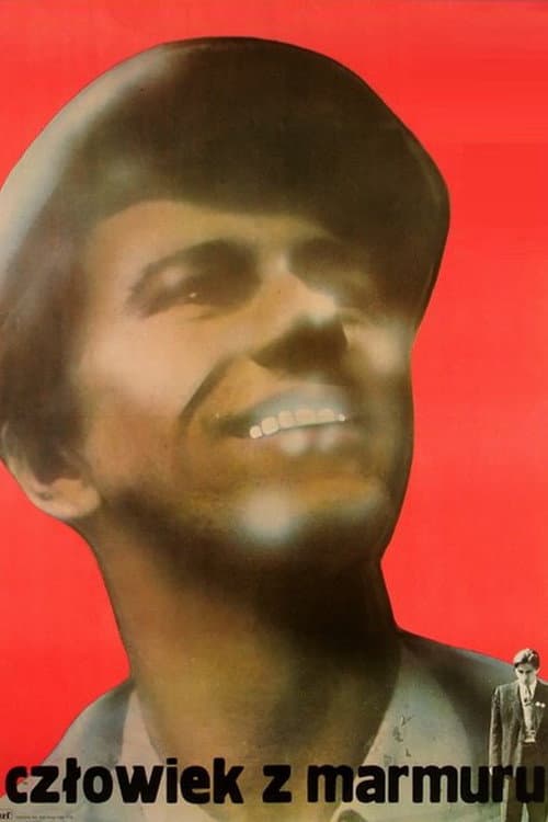 Plakat filmu: Człowiek z marmuru