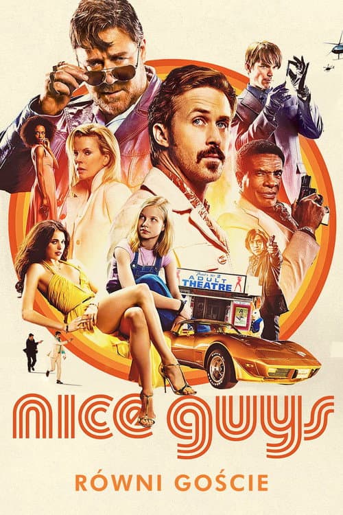 Plakat filmu: Nice Guys. Równi goście
