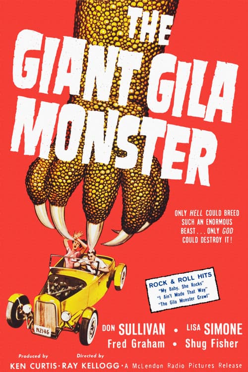 Plakat filmu: The Giant Gila Monster