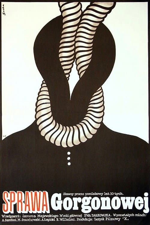 Plakat filmu: Sprawa Gorgonowej
