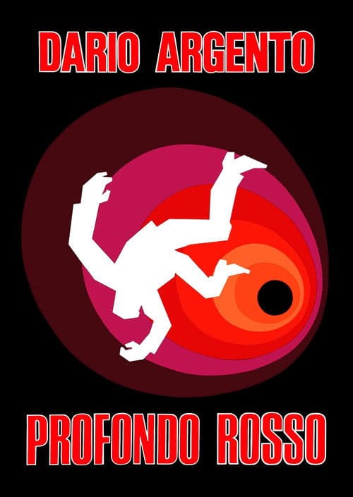 Plakat filmu: Głęboka czerwień