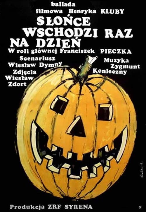 Plakat filmu: Słońce wschodzi raz na dzień