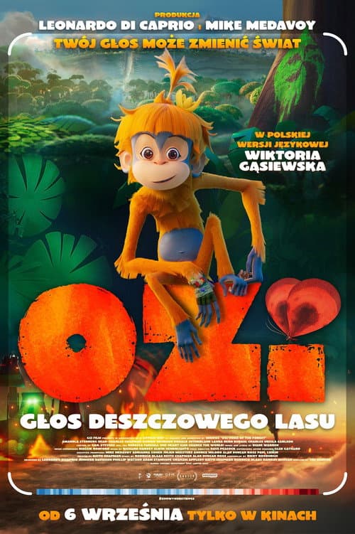 Plakat filmu: Ozi: Głos deszczowego lasu