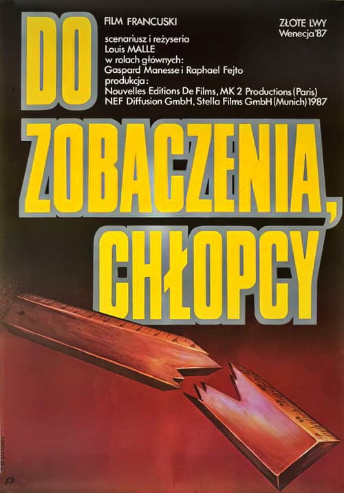 Plakat filmu: Do zobaczenia, chłopcy