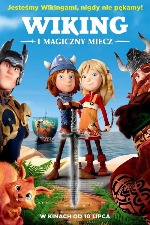 Plakat filmu: Wiking i magiczny miecz