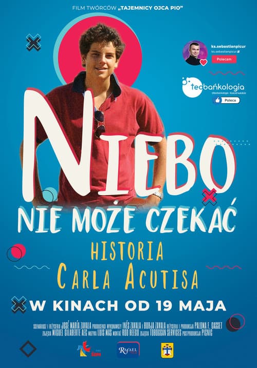 Plakat filmu: Niebo nie może czekać. Historia Carla Acutisa