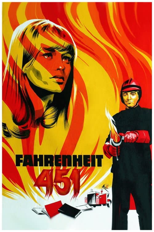 Plakat filmu: 451 stopni Fahrenheita