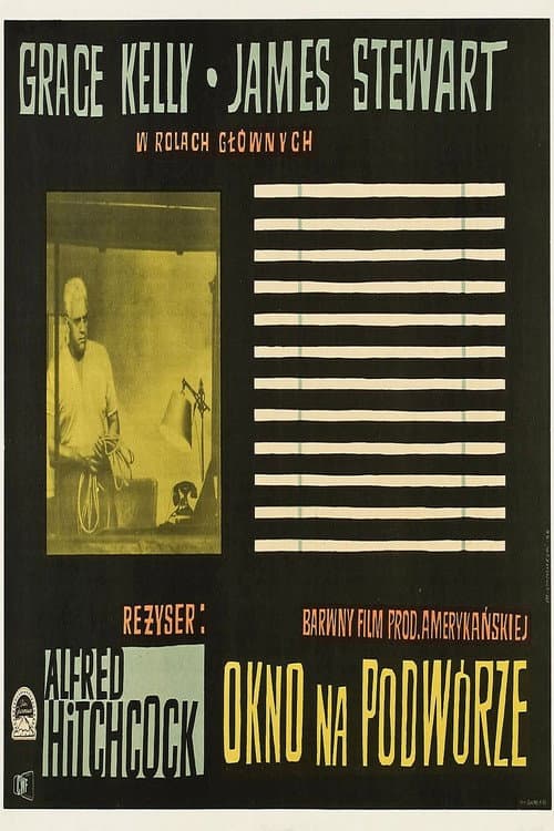 Plakat filmu: Okno na podwórze