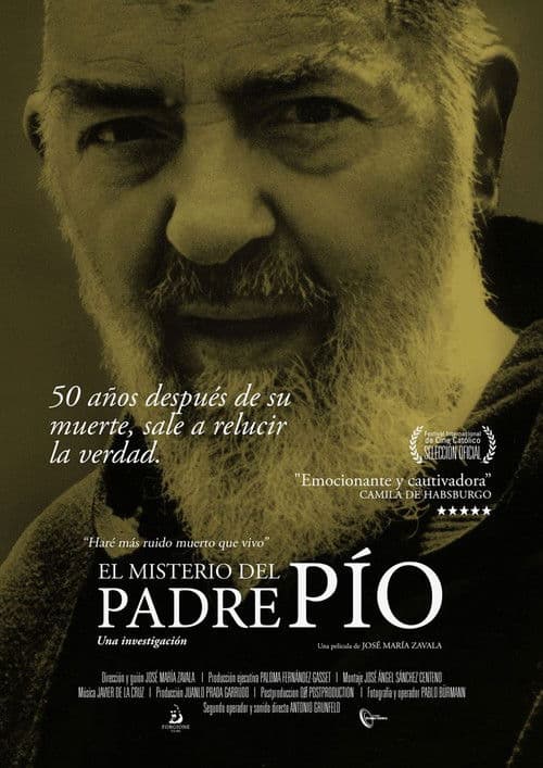Plakat filmu: Tajemnica ojca Pio