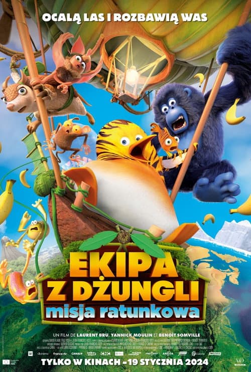 Plakat filmu: Ekipa z dżungli. Misja ratunkowa