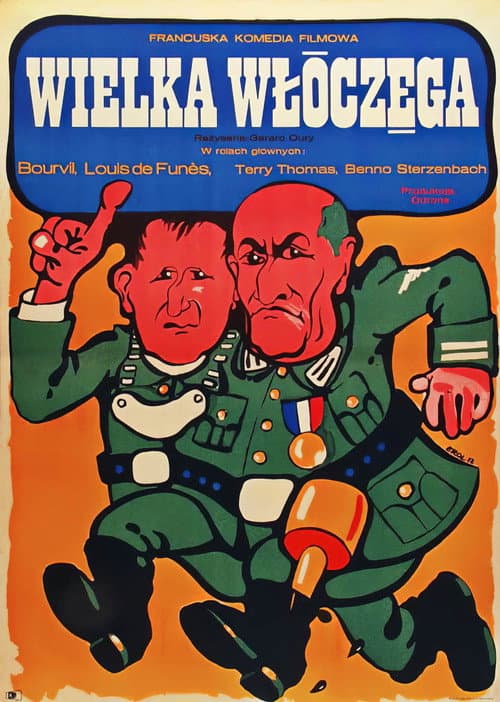 Plakat filmu: Wielka włóczęga