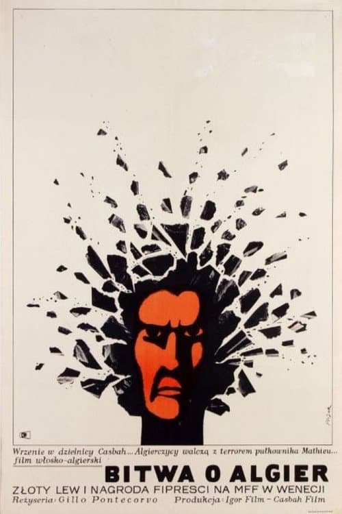 Plakat filmu: Bitwa o Algier