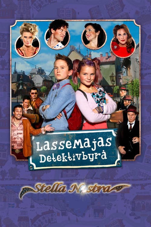 Plakat filmu: Biuro Detektywistyczne Lassego i Mai. Stella Nostra