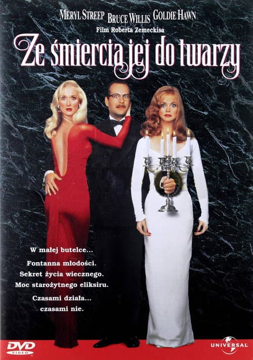 Plakat filmu: Ze śmiercią jej do twarzy