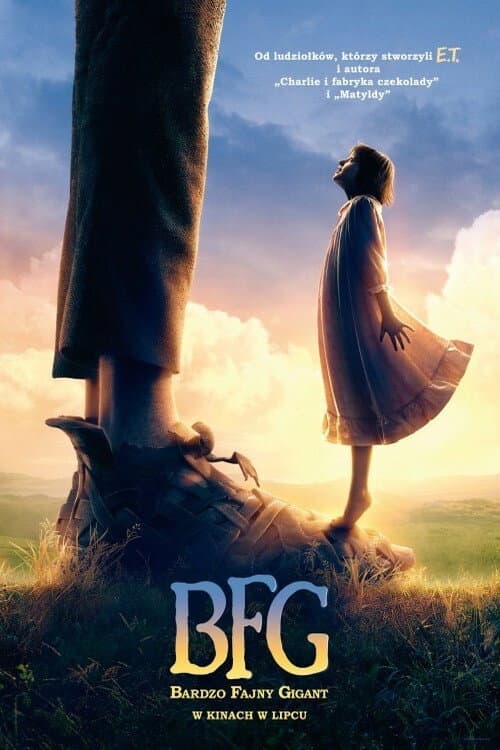 Plakat filmu: BFG: Bardzo Fajny Gigant