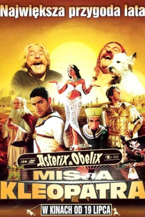 Plakat filmu: Asteriks i Obeliks: Misja Kleopatra