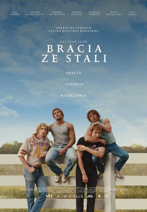 Plakat filmu: Bracia ze stali