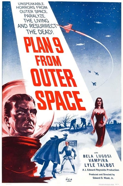 Plakat filmu: Plan dziewięć z kosmosu