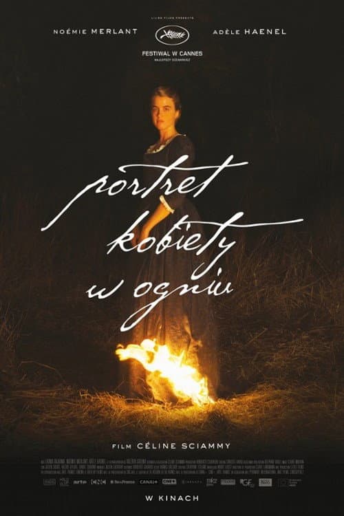 Plakat filmu: Portret kobiety w ogniu