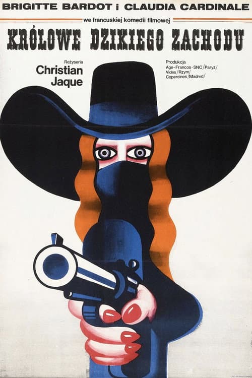 Plakat filmu: Królowe Dzikiego Zachodu