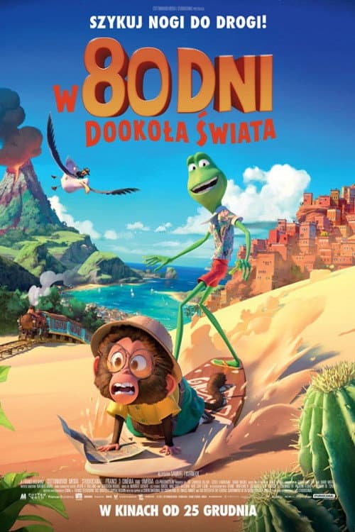 Plakat filmu: W 80 dni dookoła świata