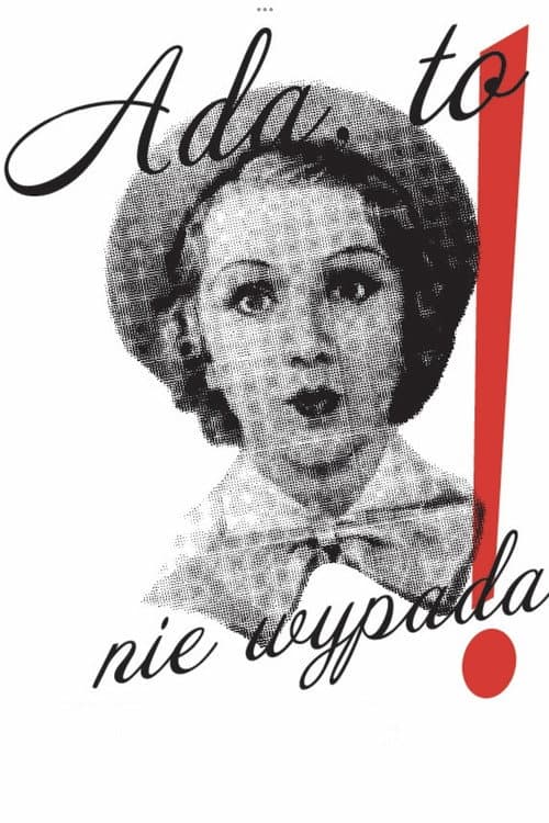 Plakat filmu: Ada! To nie wypada!